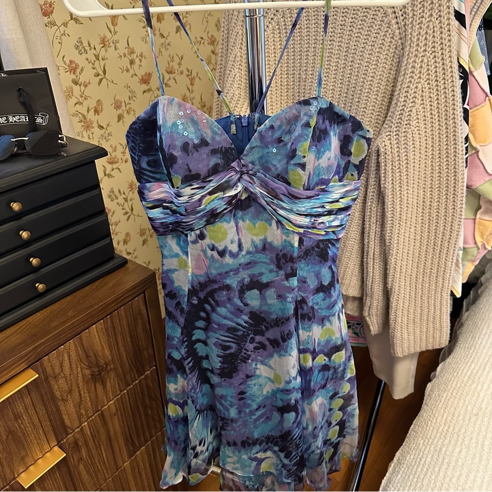 Vintage Sherri Hill mini dress sz 8